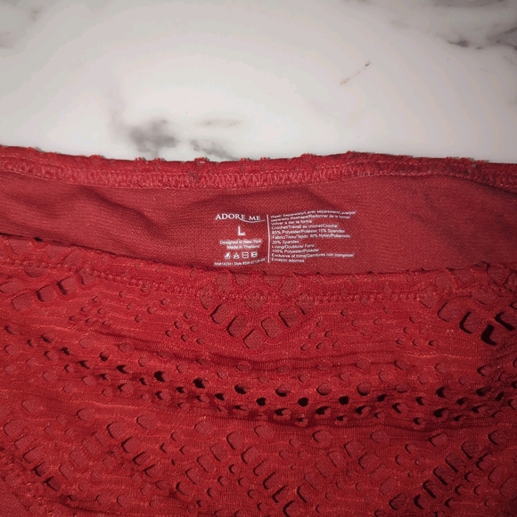 👙L Rust Color Bikini Bottom - Picture 3 of 4